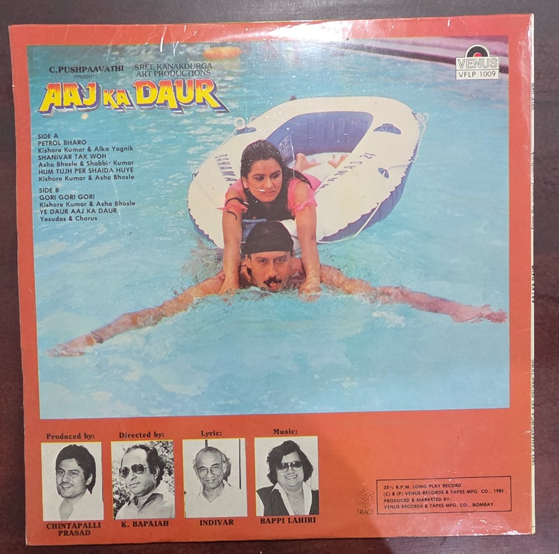 Aaj Ka Daur - Record LP Vinyl Vintage - Bollywood - Image 3