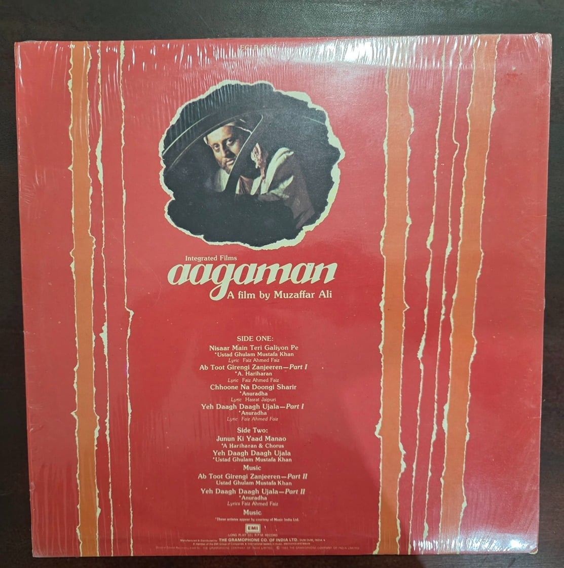 Aagaman - Record LP Vinyl Vintage - Bollywood - Image 2