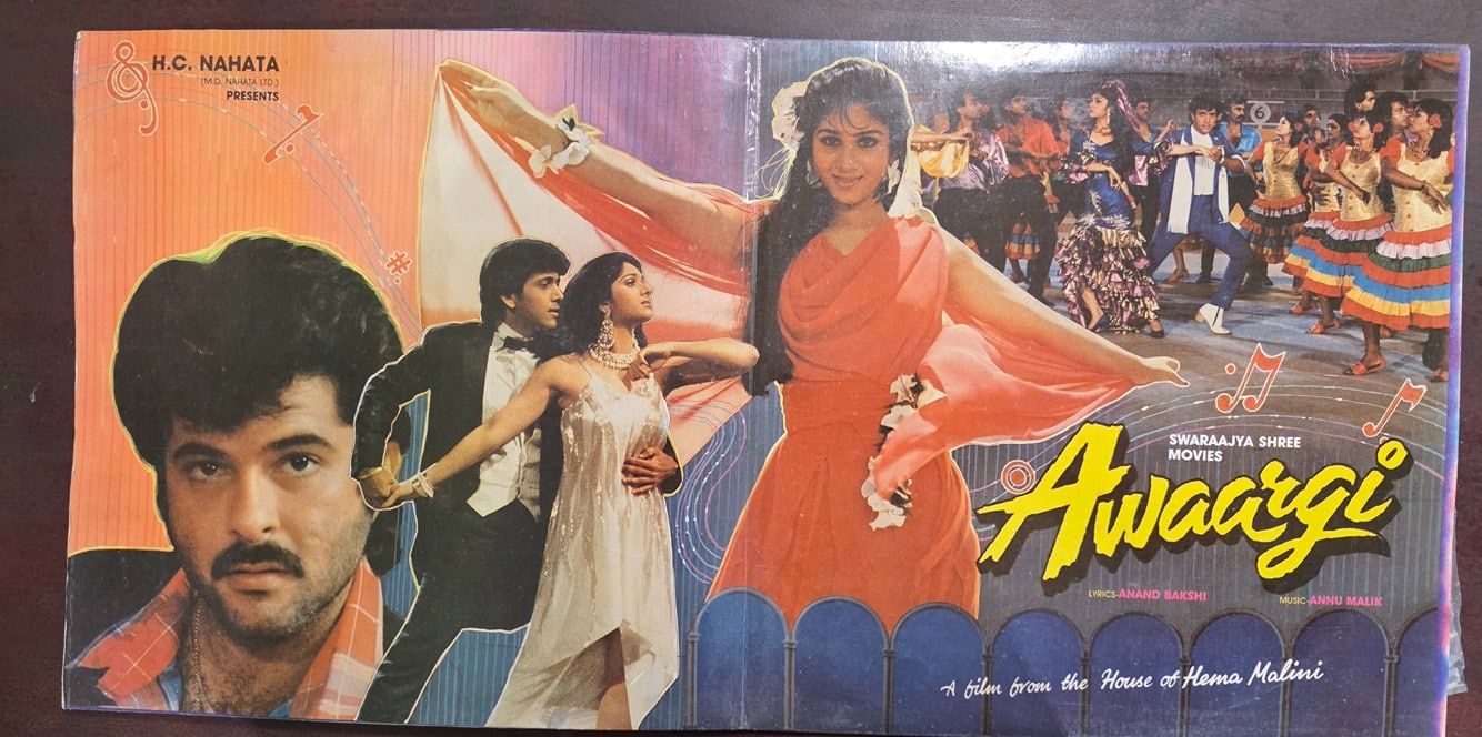 Awaargi - Record LP Vinyl Vintage - Bollywood - Image 2
