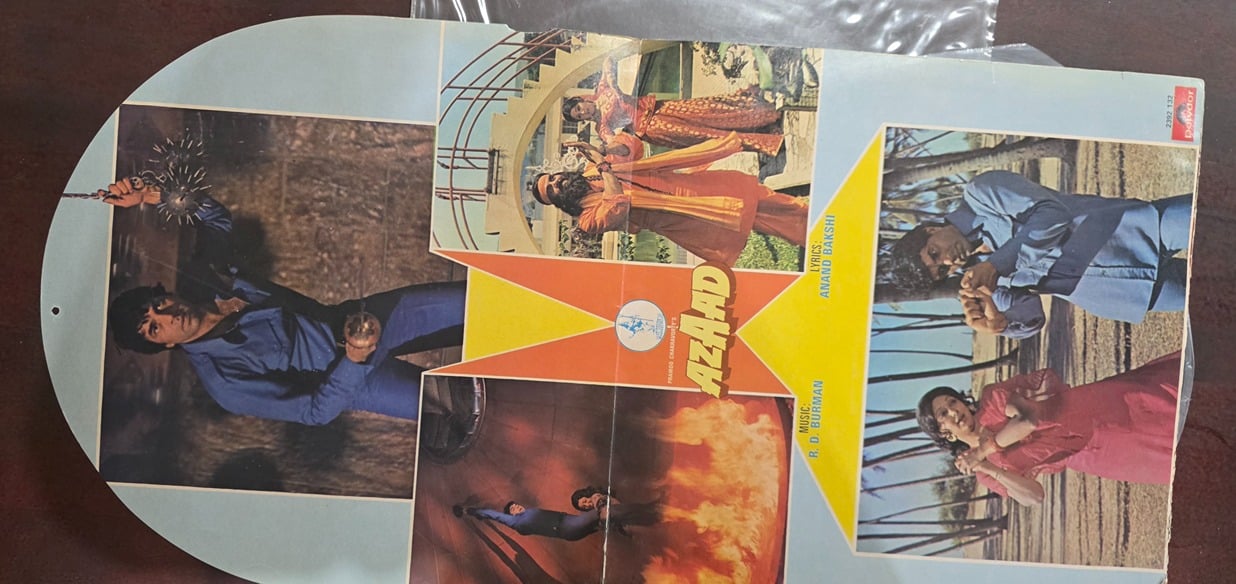 Azaad - Record LP Vinyl Vintage - Bollywood - Image 2