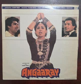 Angaaray - Record LP Vinyl Vintage - Bollywood