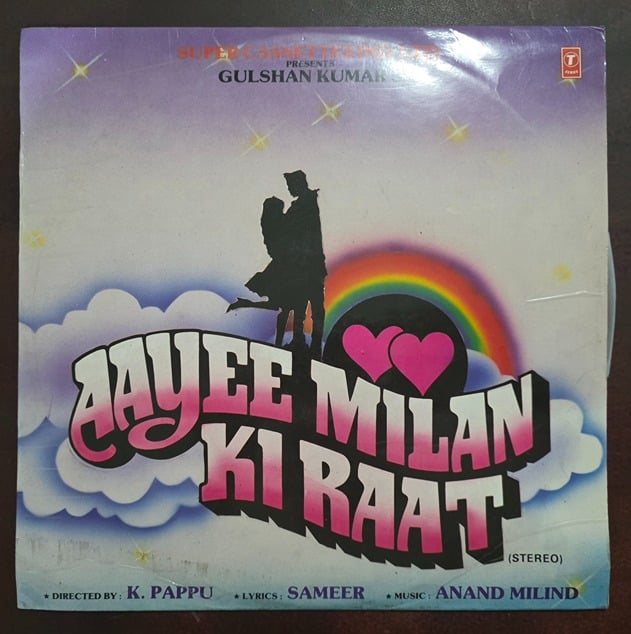 Aayee Milan Ki Raat - Record LP Vinyl Vintage - Bollywood