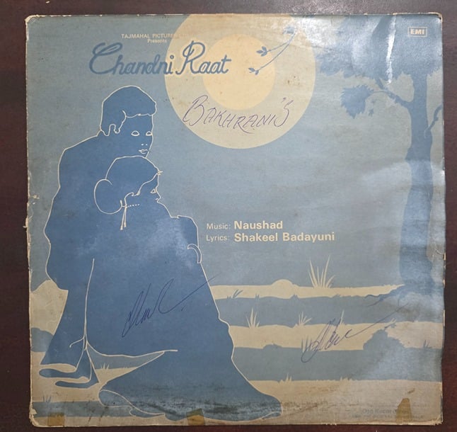 Chandni Raat - Record LP Vinyl Vintage - Bollywood