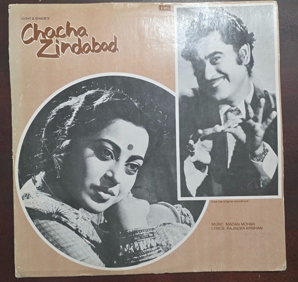 Chacha Zindabad - Record LP Vinyl Vintage - Bollywood