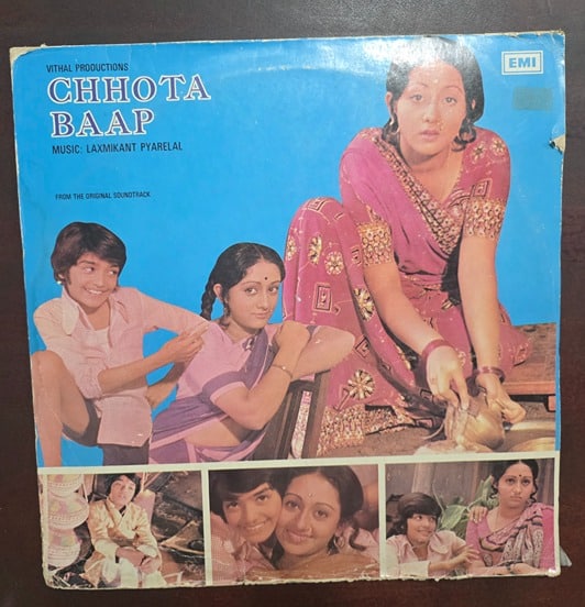 Chhota Baap - Record LP Vinyl Vintage - Bollywood