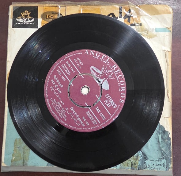 Palki - TAE 1375 - Record EP Vinyl Vintage -Bollywood - Image 3