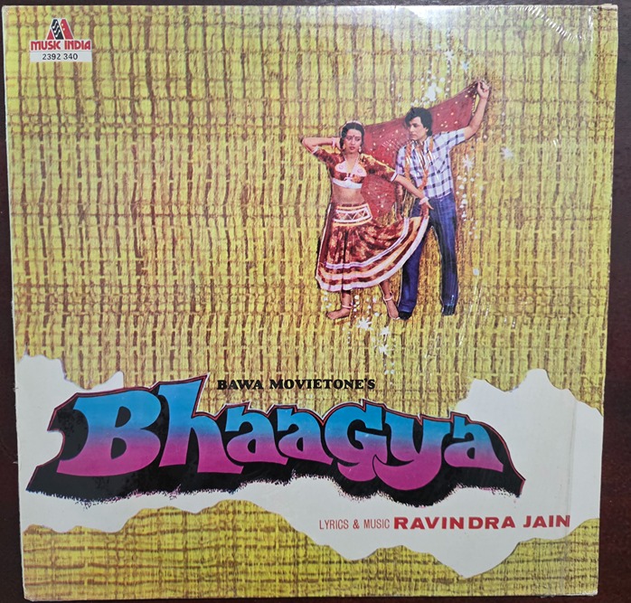 Bhaagya - Record LP Vinyl Vintage - Bollywood