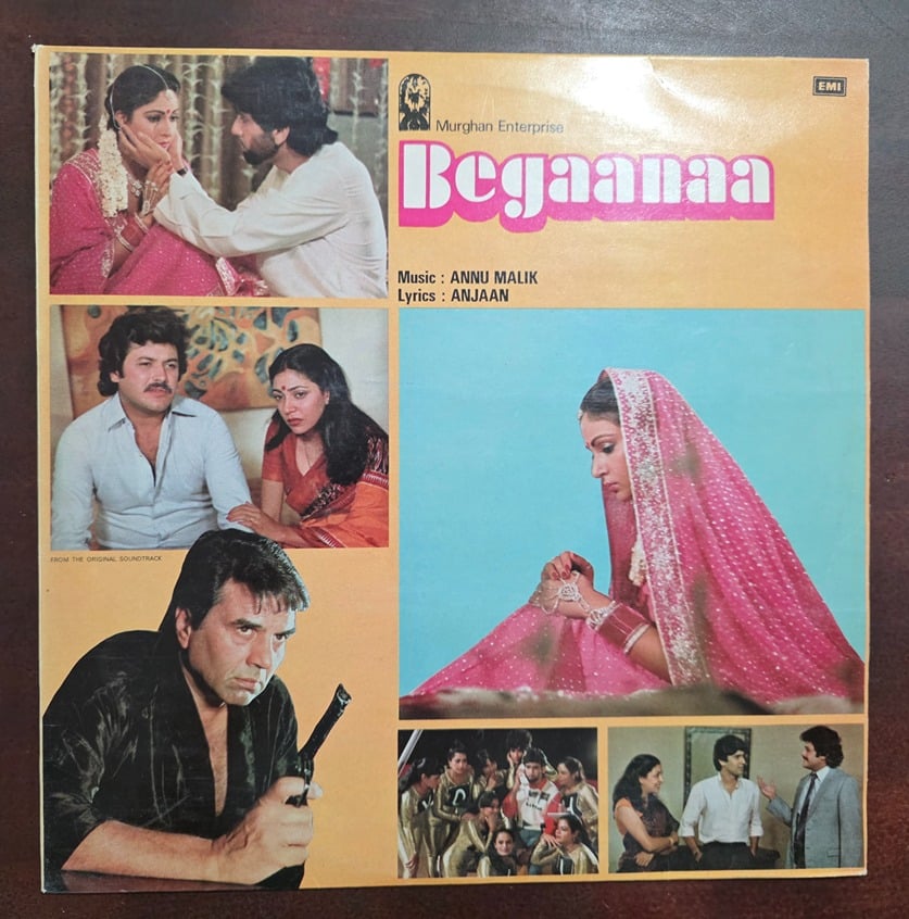 Begaanaa - Record LP Vinyl Vintage - Bollywood