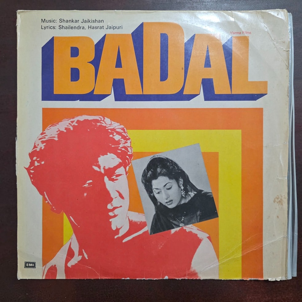 Badal - Record LP Vinyl Vintage - Bollywood