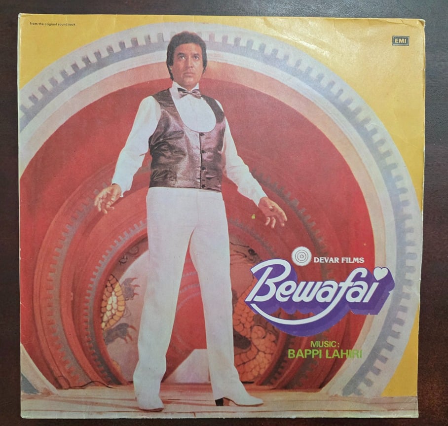 Bewafai - Record LP Vinyl Vintage - Bollywood