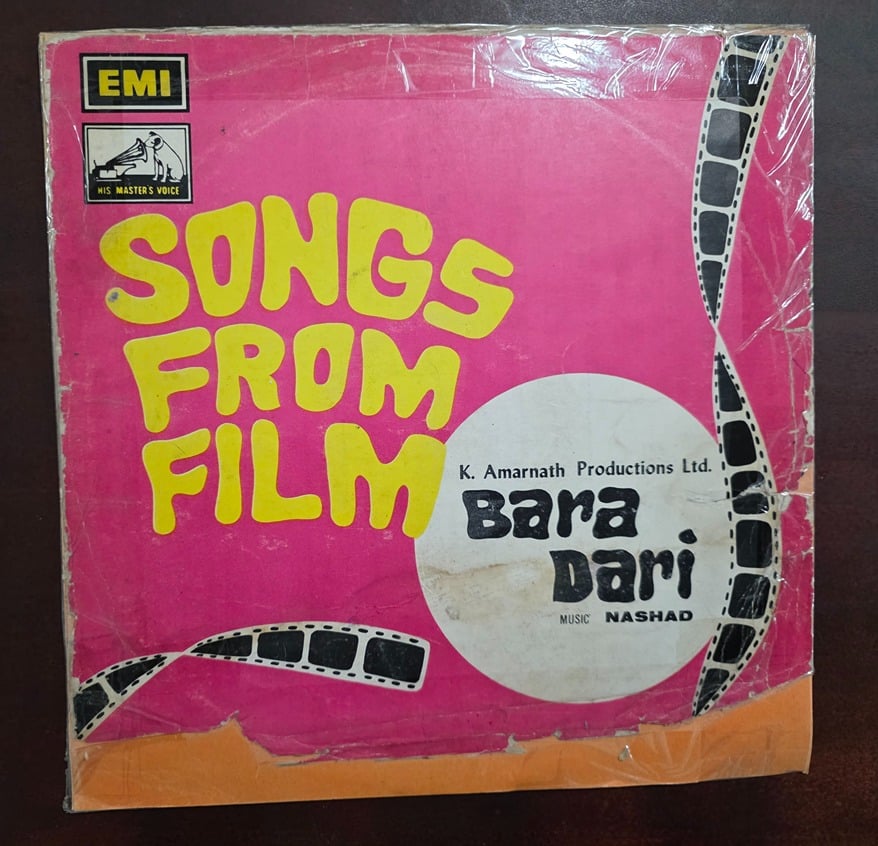 Bara Dari (Jacket worn) - Record LP Vinyl Vintage - Bollywood