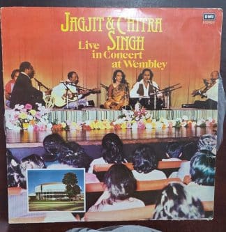 Jagjit & Chitra Singh - Live in Concert at Wembley – Record LP Vinyl Vintage -Bollywood