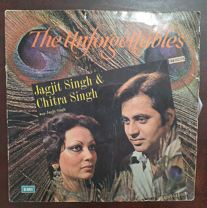 The Unforgettables(Jacket Good) – Jagjit and Chitra Singh - Record LP Vinyl Vintage -Bollywood