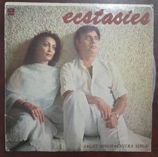 Ecstasies – Jagjit and Chitra Singh - Record LP Vinyl Vintage -Bollywood