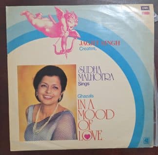 Ghazals In A Mood Of Love – Jagjit Singh and Sudha Malhotra  - Record LP Vinyl Vintage -Bollywood