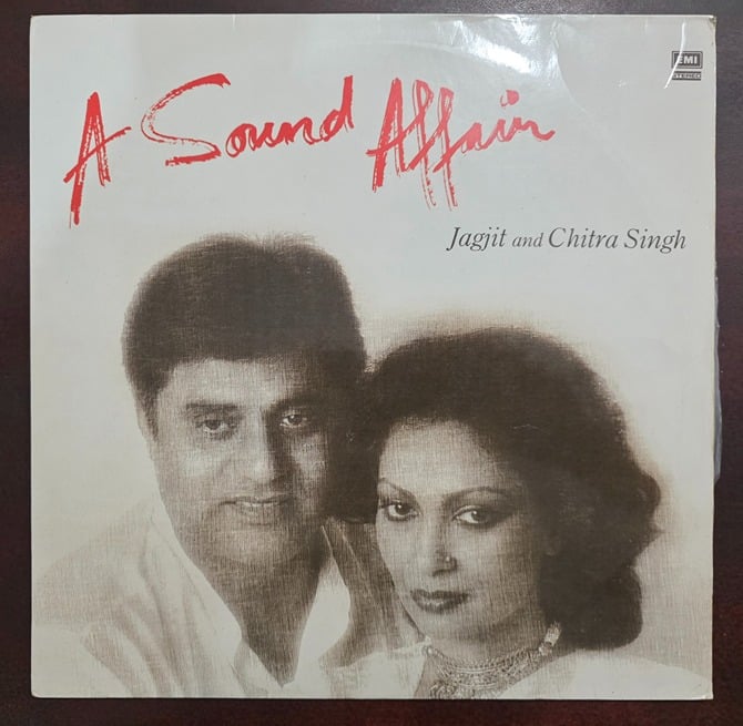A Sound Affair – Jagjit and Chitra Singh - Record LP Vinyl Vintage -Bollywood