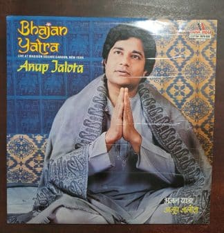 Bhajan Yatra - Live At Madison Square Garden- Anup Jalota - Record LP Vinyl Vintage
