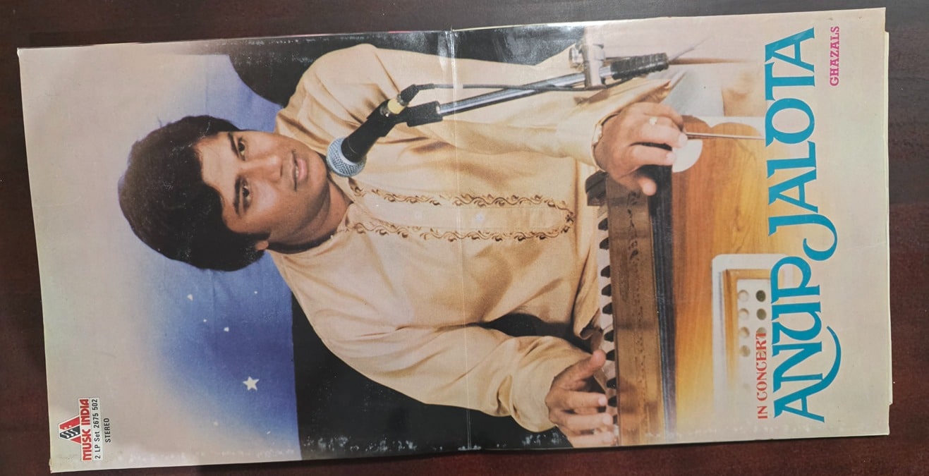 Anup Jalota - In Concert (Ghazals) - Record LP Vinyl Vintage - Image 2
