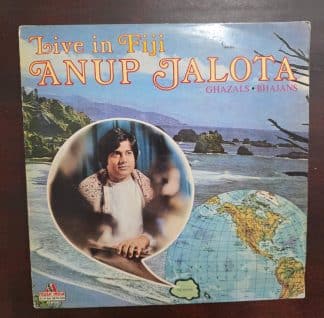 Live In Fiji (Ghazals & Bhajans) - Anup Jalota  - Record LP Vinyl Vintage