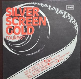 Silver Screen Gold - EKDA 394 - Mukesh - Record EP Vinyl Vintage -Bollywood