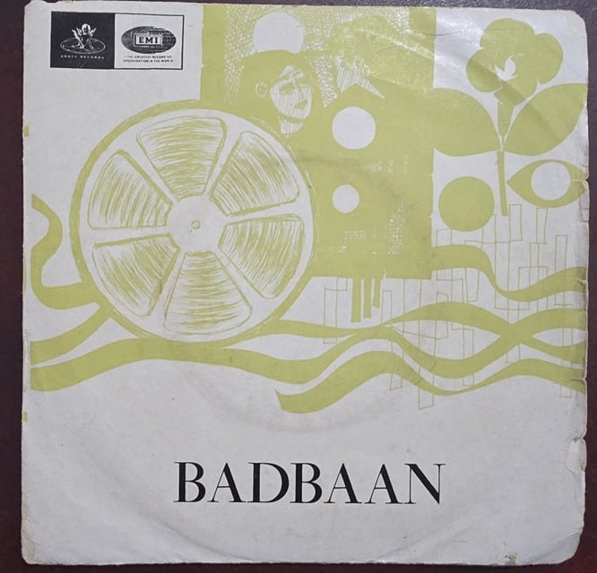 Badbaan - TAE. 1436 - Record EP Vinyl Vintage -Bollywood