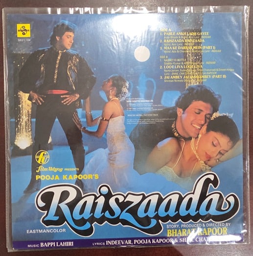 Raiszaada - Record LP Vinyl Vintage - Bollywood - Image 2
