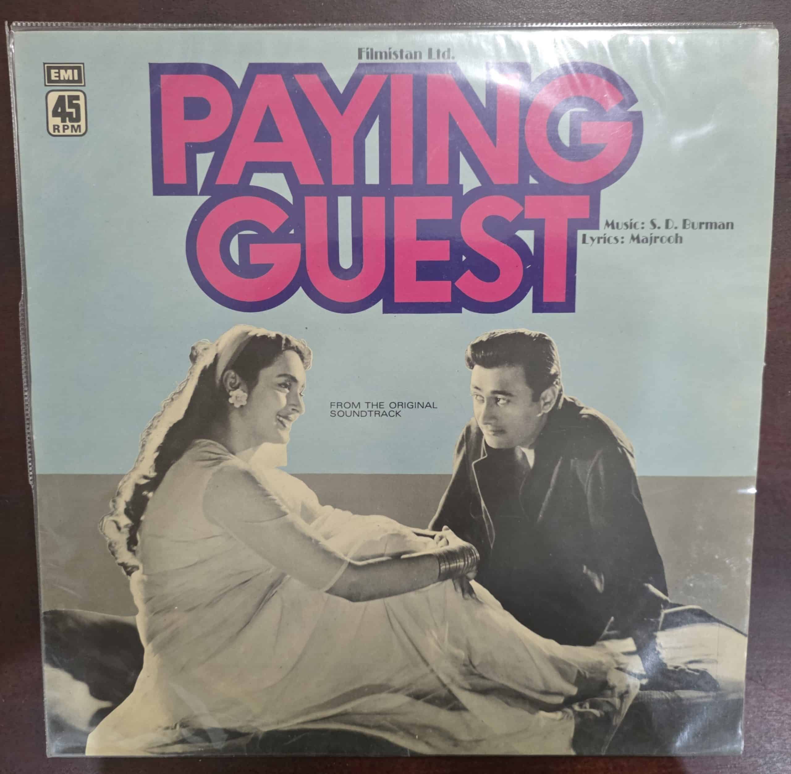 Paying Guest - Record LP Vinyl Vintage - Bollywood