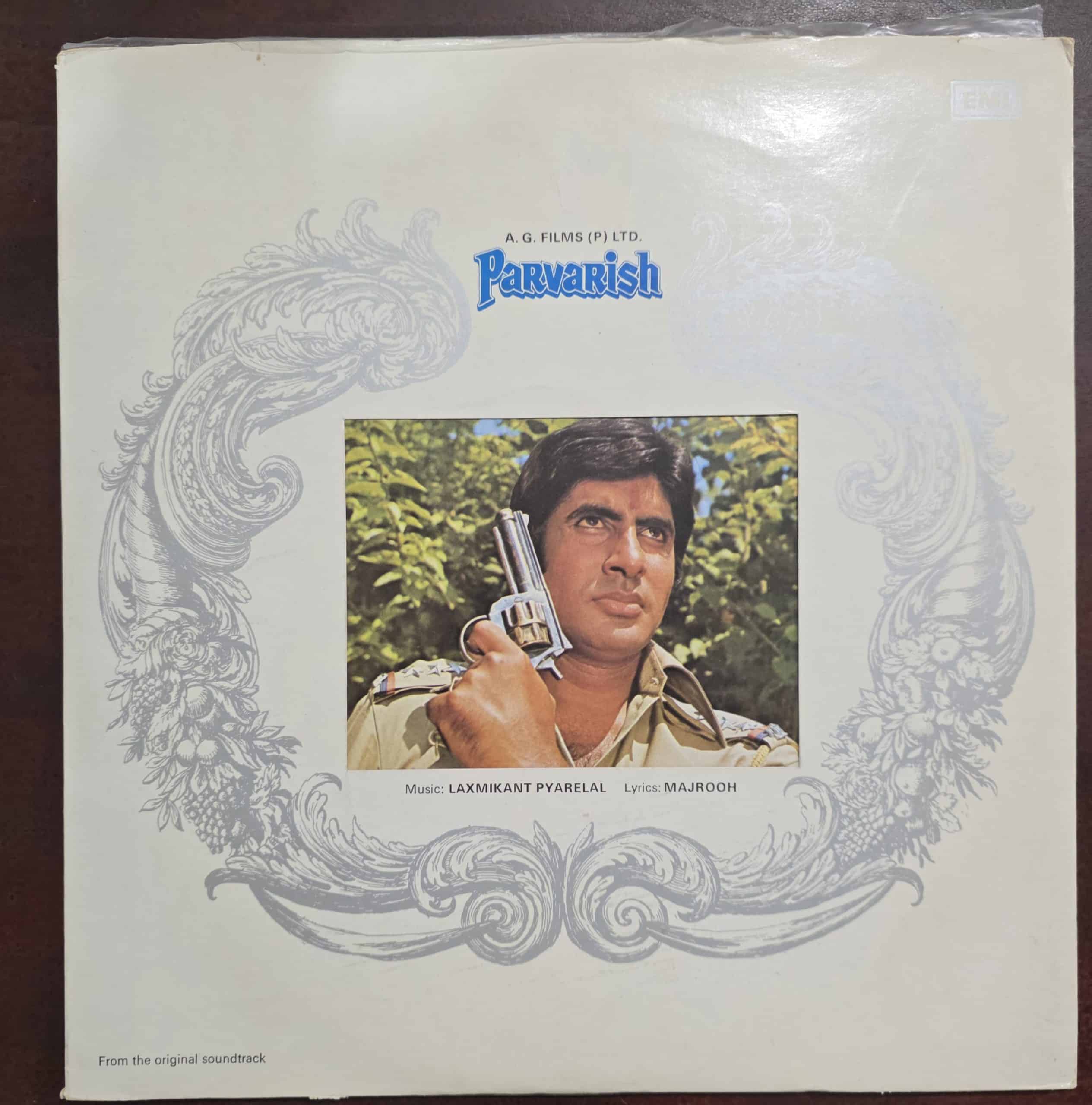Parvarish - Record LP Vinyl Vintage - Bollywood