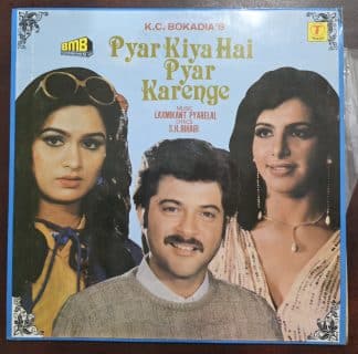 Pyar Kiya Hai Pyar Karenge - Record LP Vinyl Vintage - Bollywood