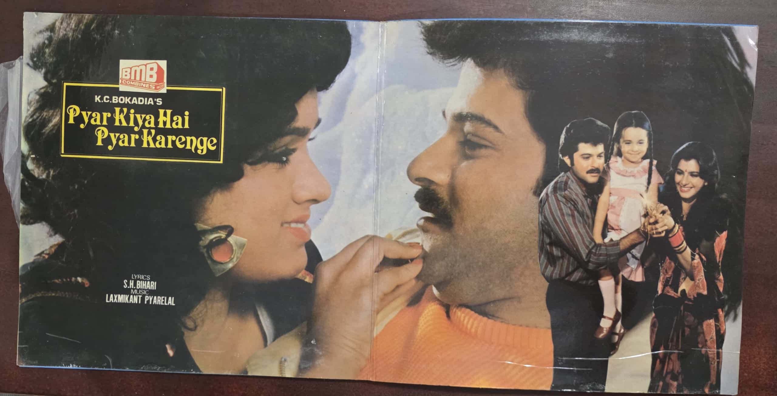 Pyar Kiya Hai Pyar Karenge - Record LP Vinyl Vintage - Bollywood - Image 2