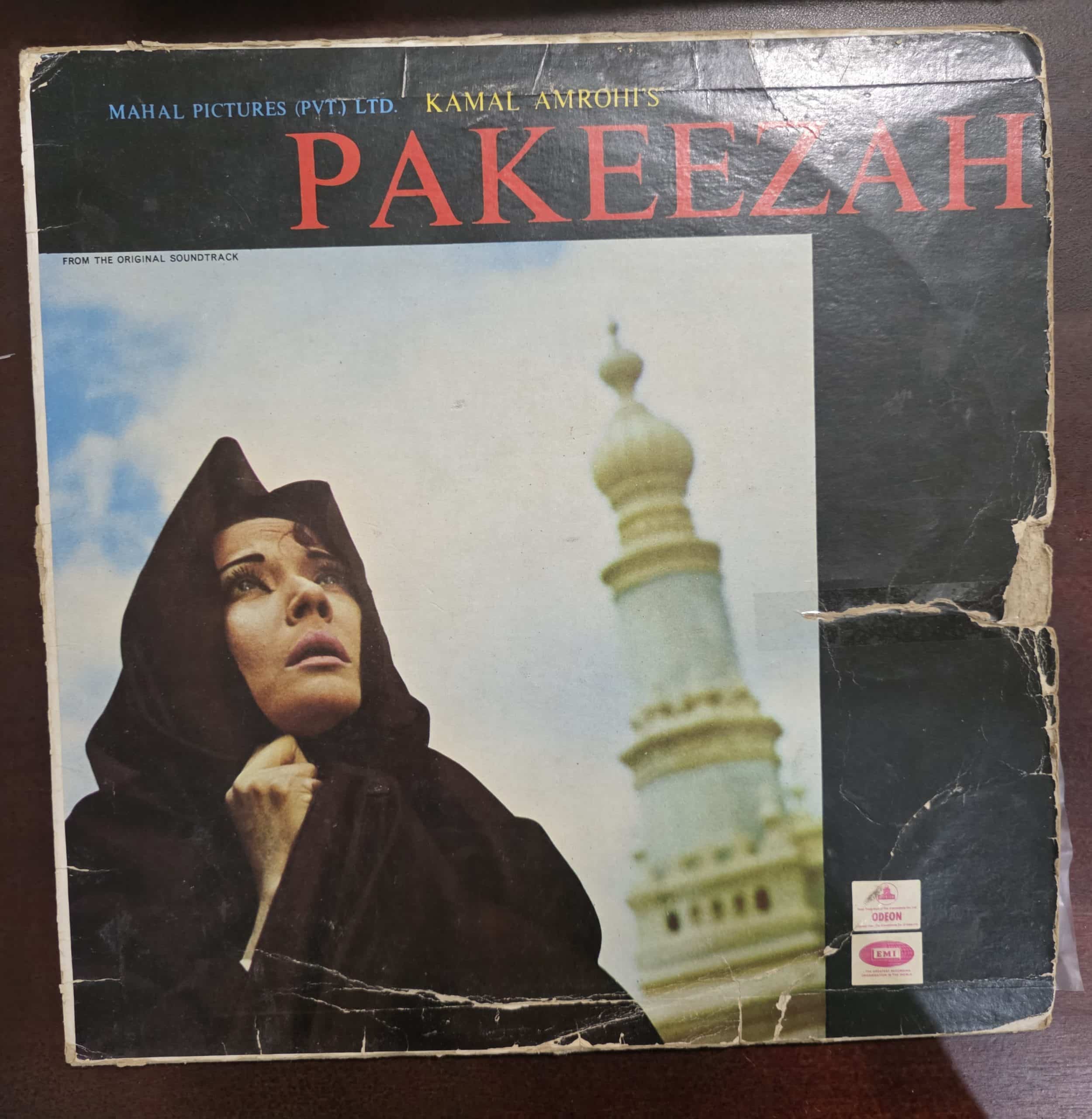 Pakeezah (Worn Sleeve) - Record LP Vinyl Vintage - Bollywood