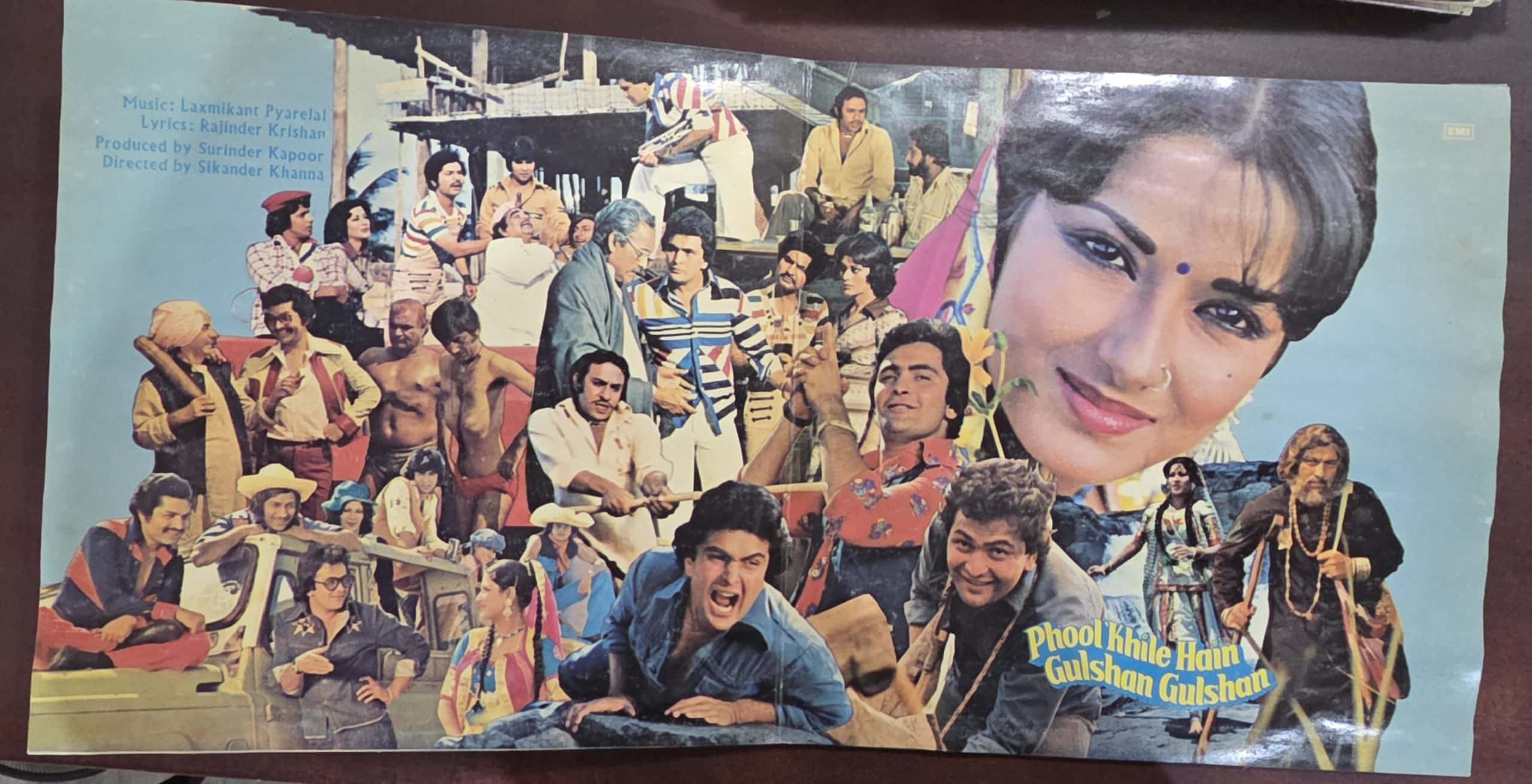 Phool Khile Hain Gulshan - Record LP Vinyl Vintage - Bollywood - Image 2