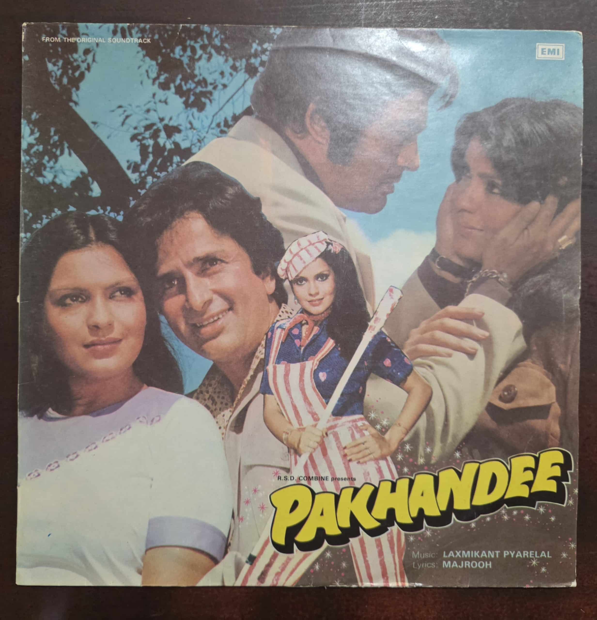 Pakhandee - Record LP Vinyl Vintage - Bollywood
