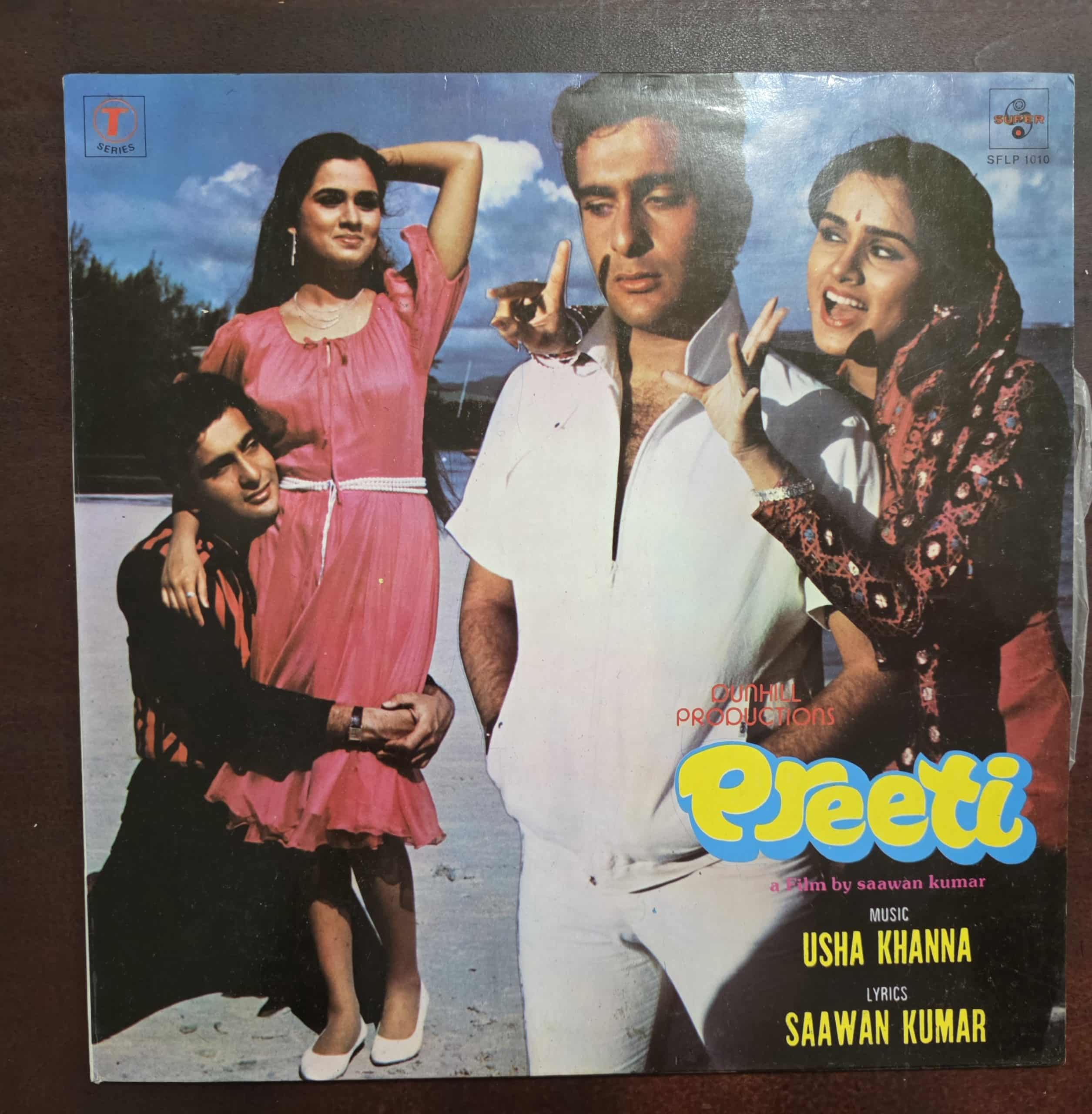 Preeti - Record LP Vinyl Vintage - Bollywood