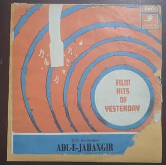 Adl-E-Jahangir - EKDA 244- Record EP Vinyl Vintage -Bollywood