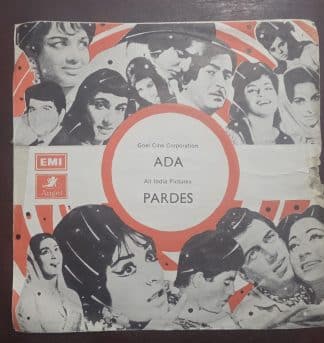 Ada / Pardes - EKDA 199 - Record EP Vinyl Vintage -Bollywood