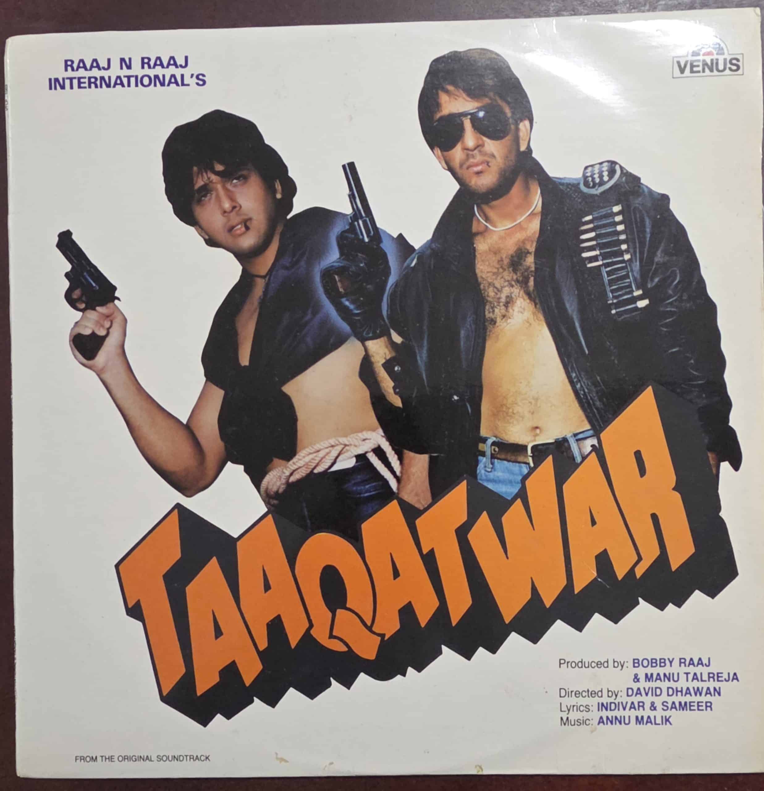Taaqatwar - Record LP Vinyl Vintage - Bollywood