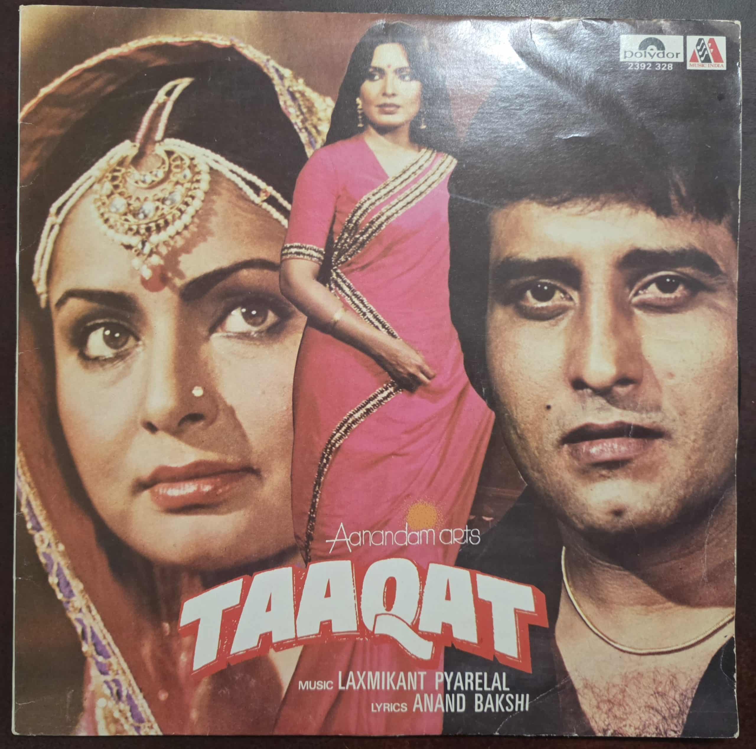 Taaqat - Record LP Vinyl Vintage - Bollywood