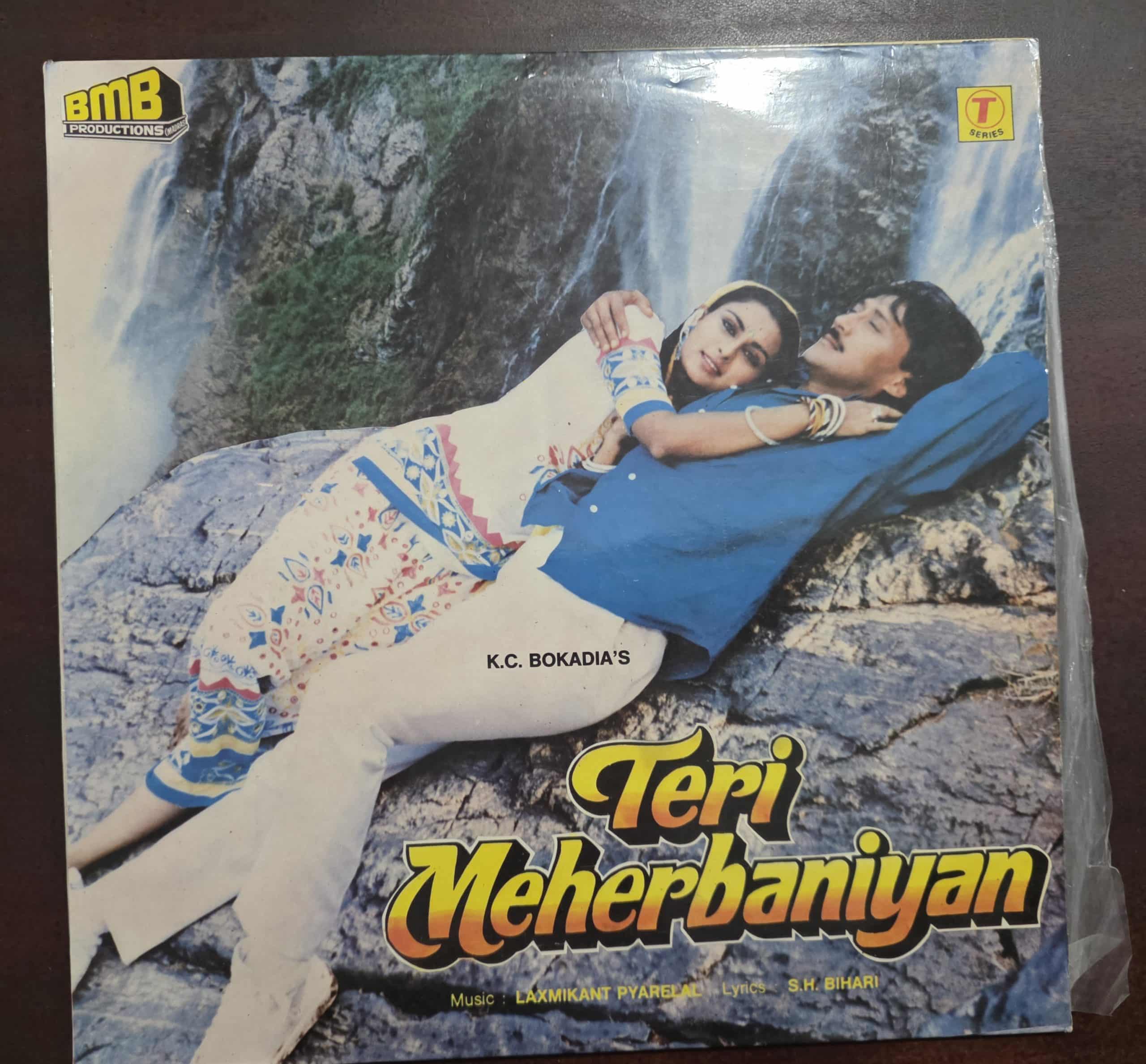 Teri Meherbaniyan - Record LP Vinyl Vintage - Bollywood