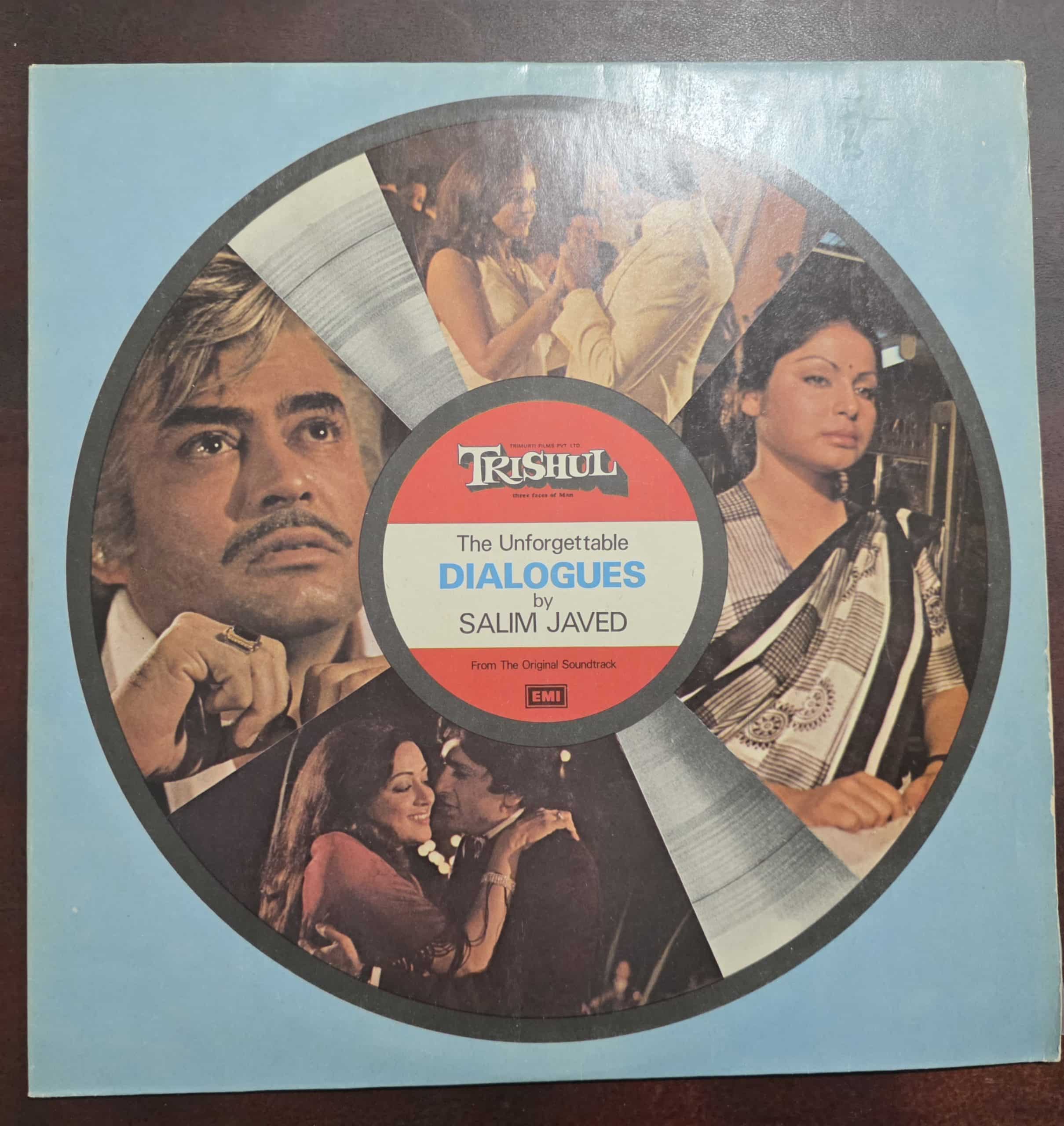 Trishul - Record LP Vinyl Vintage - Bollywood
