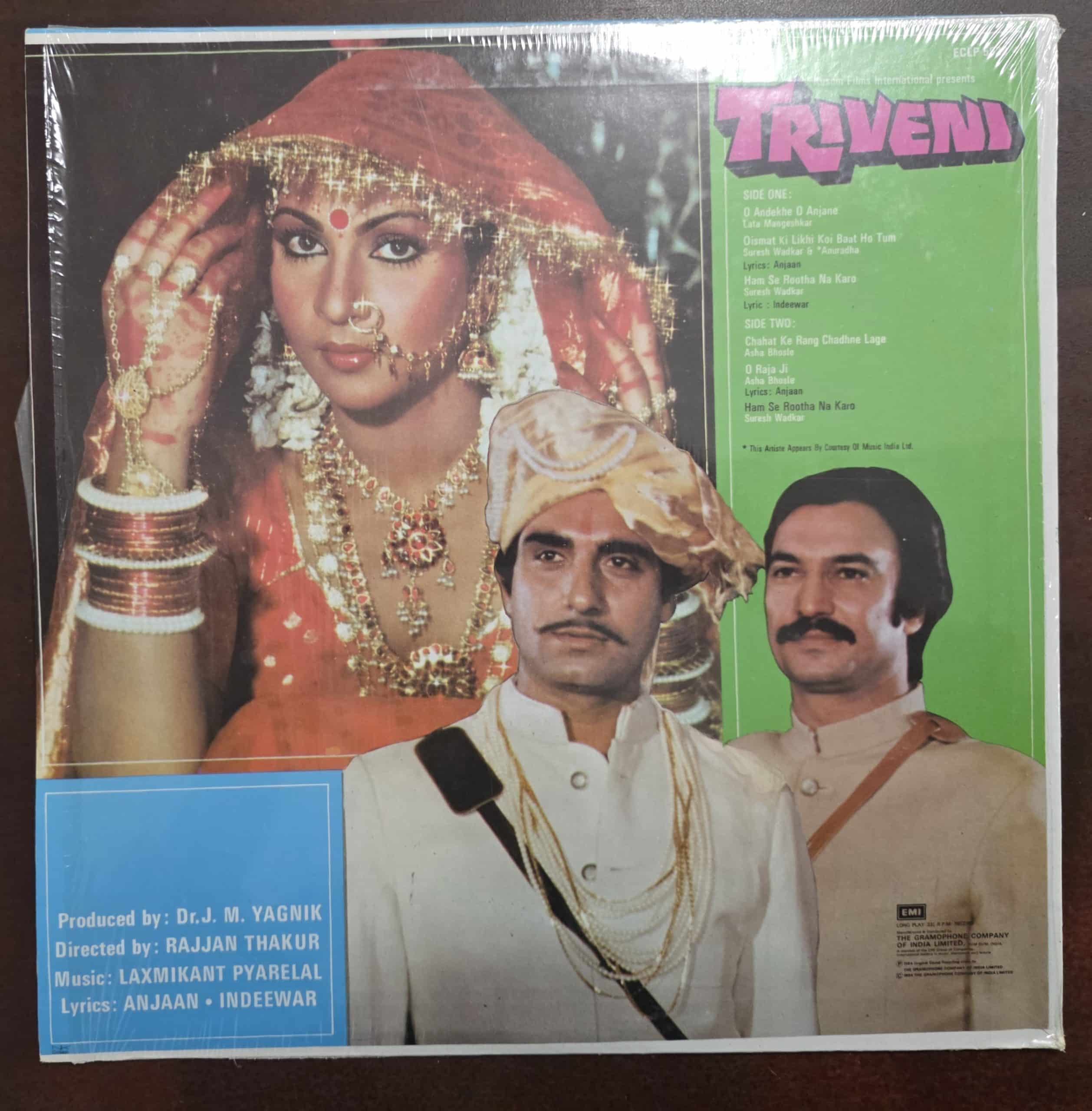 Triveni - Record LP Vinyl Vintage - Bollywood - Image 2