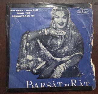 Barsat Ki Rat - TAE 1046 - Record EP Vinyl Vintage -Bollywood