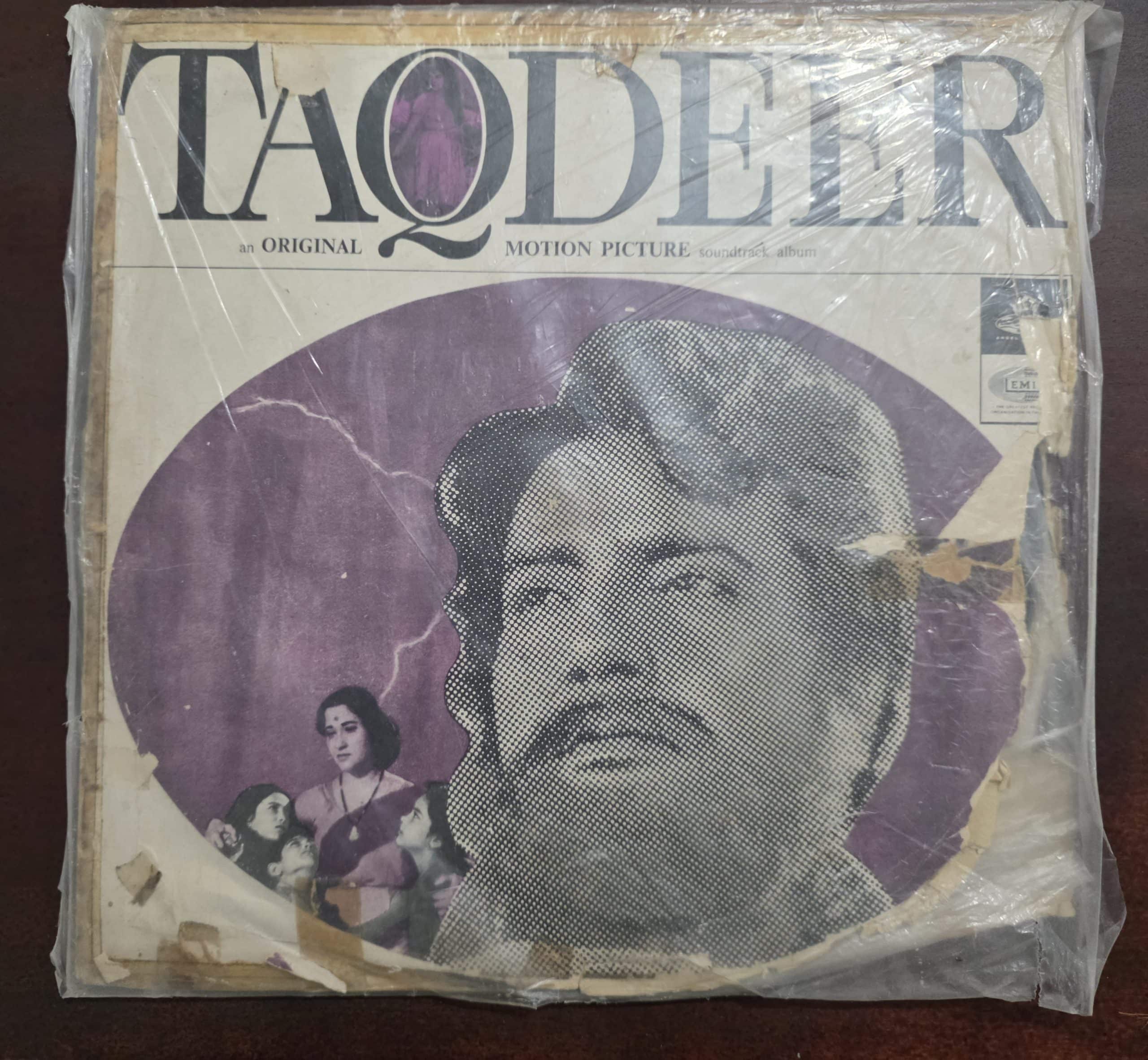 Taqdeer - Record LP Vinyl Vintage - Bollywood