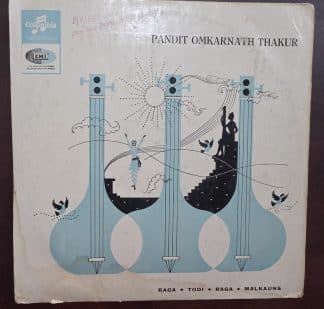 Raga Todi Raga Malkauns - Pandit Omkarnath Thakur* - Record LP Vinyl Vintage - Bollywood
