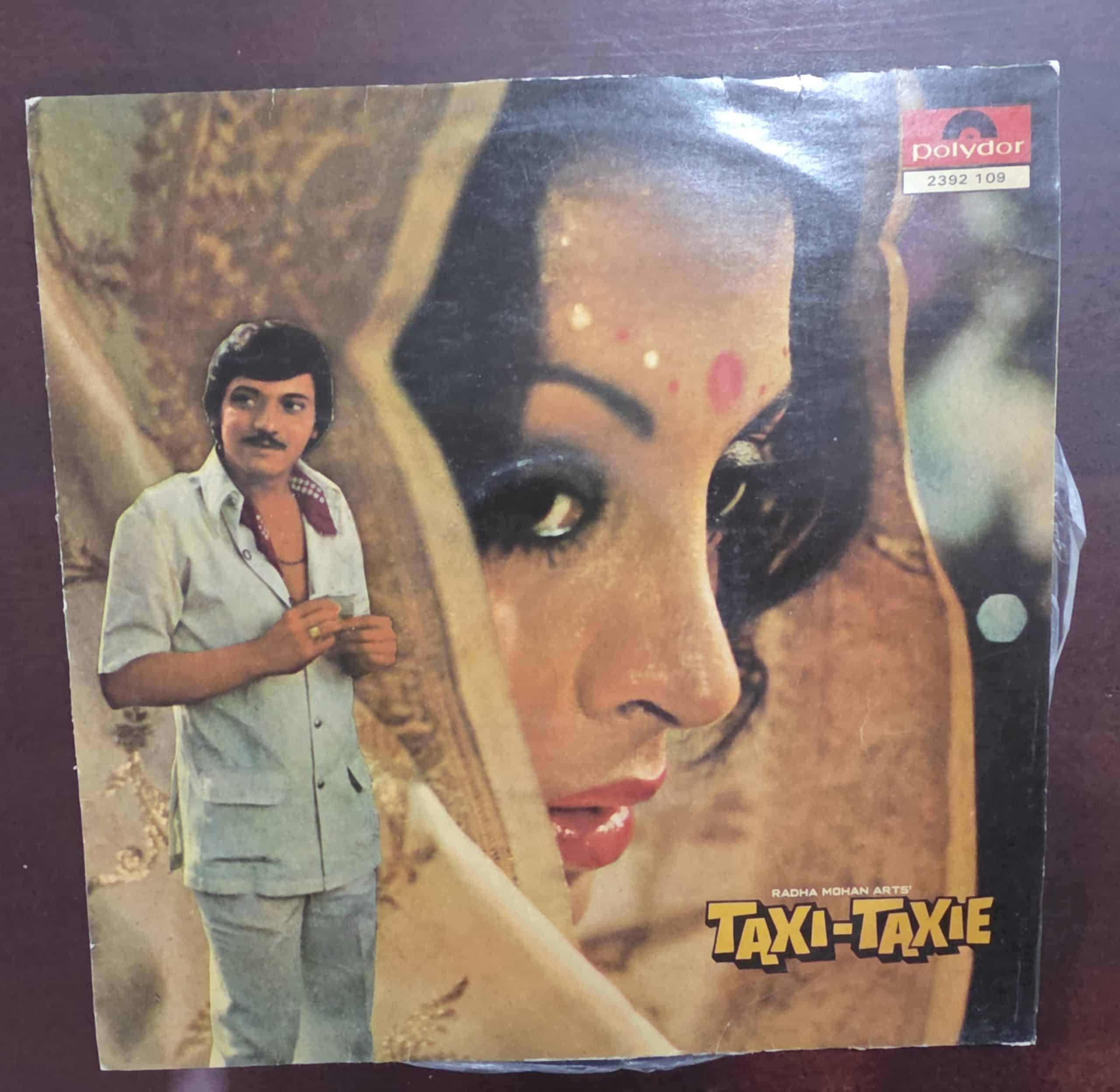 Taxi-Taxie - Record LP Vinyl Vintage - Bollywood