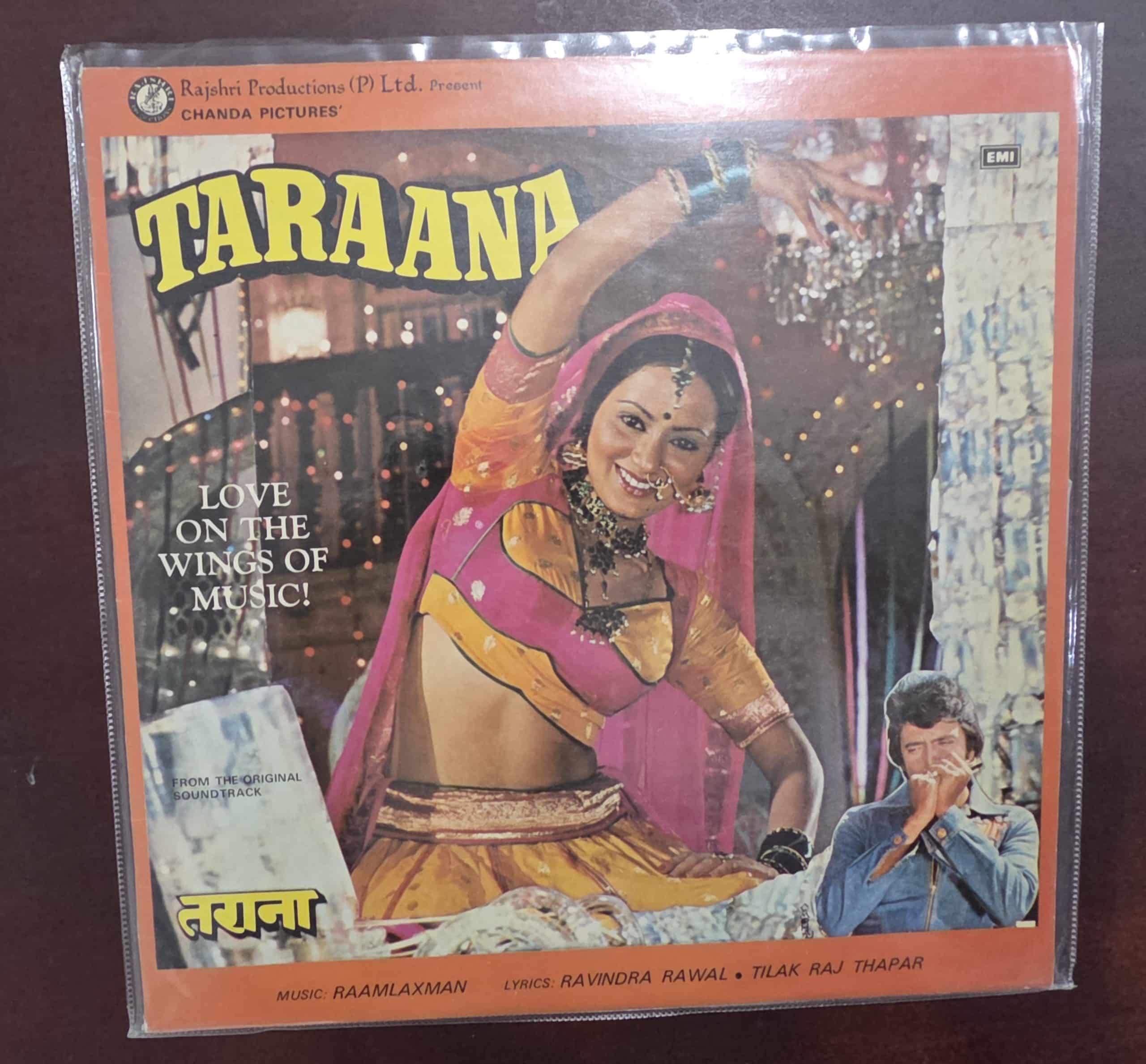 Taraana - Record LP Vinyl Vintage - Bollywood