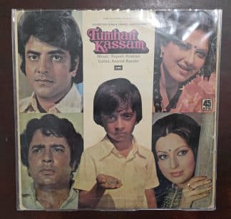 Tumhari Kassam - Record LP Vinyl Vintage - Bollywood