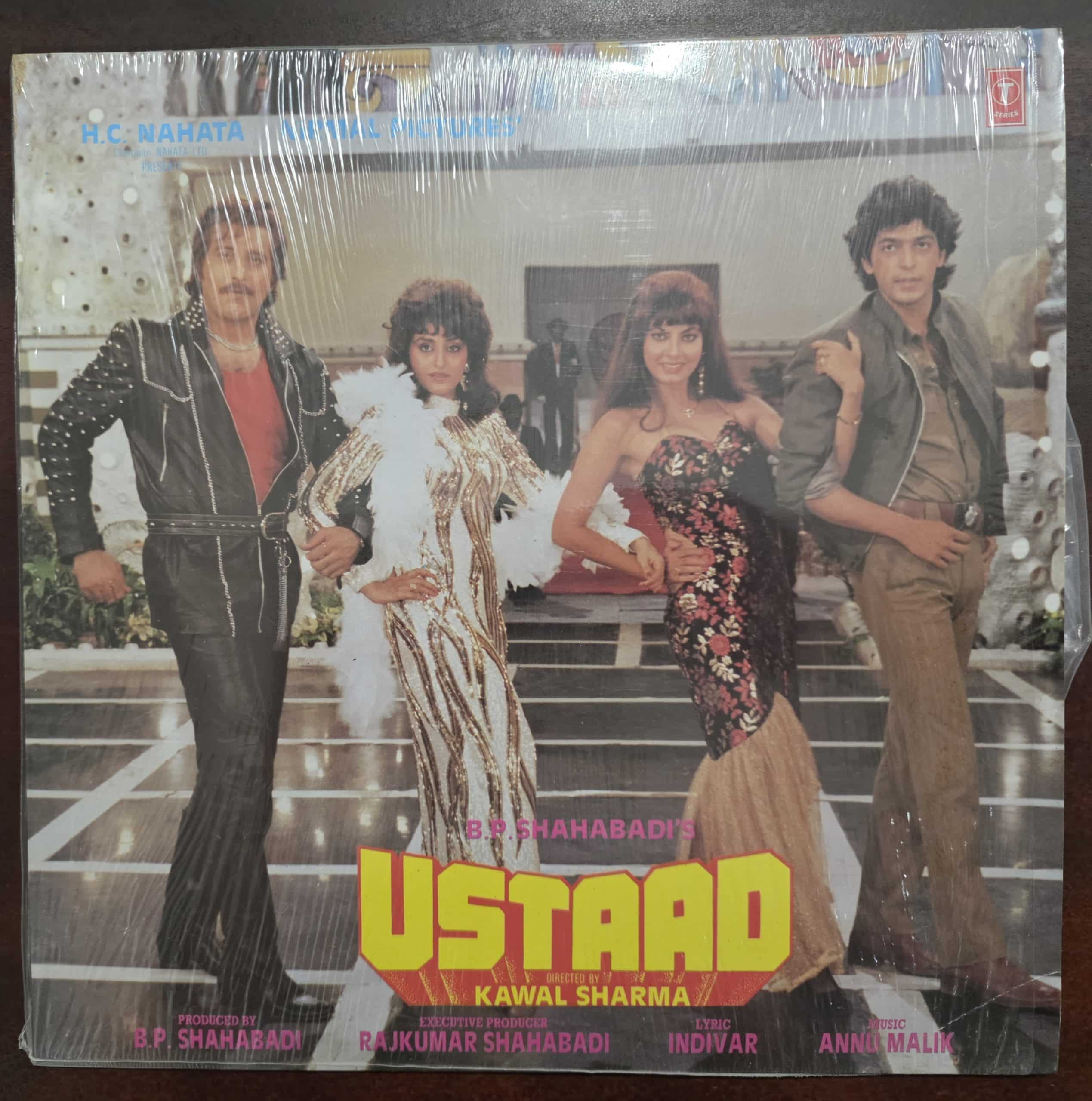 Ustaad - Record LP Vinyl Vintage - Bollywood