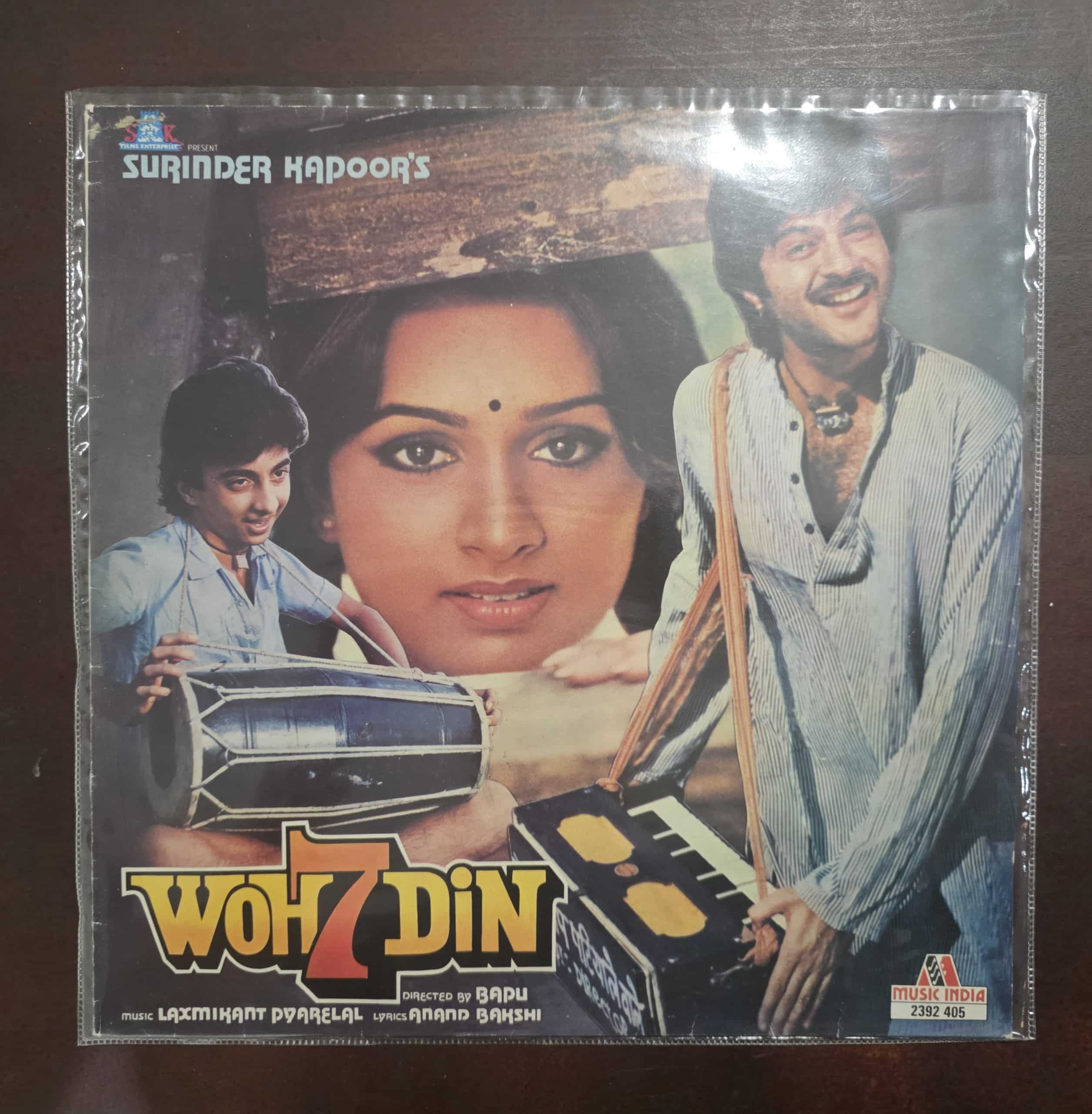 Woh 7 Din - Record LP Vinyl Vintage - Bollywood