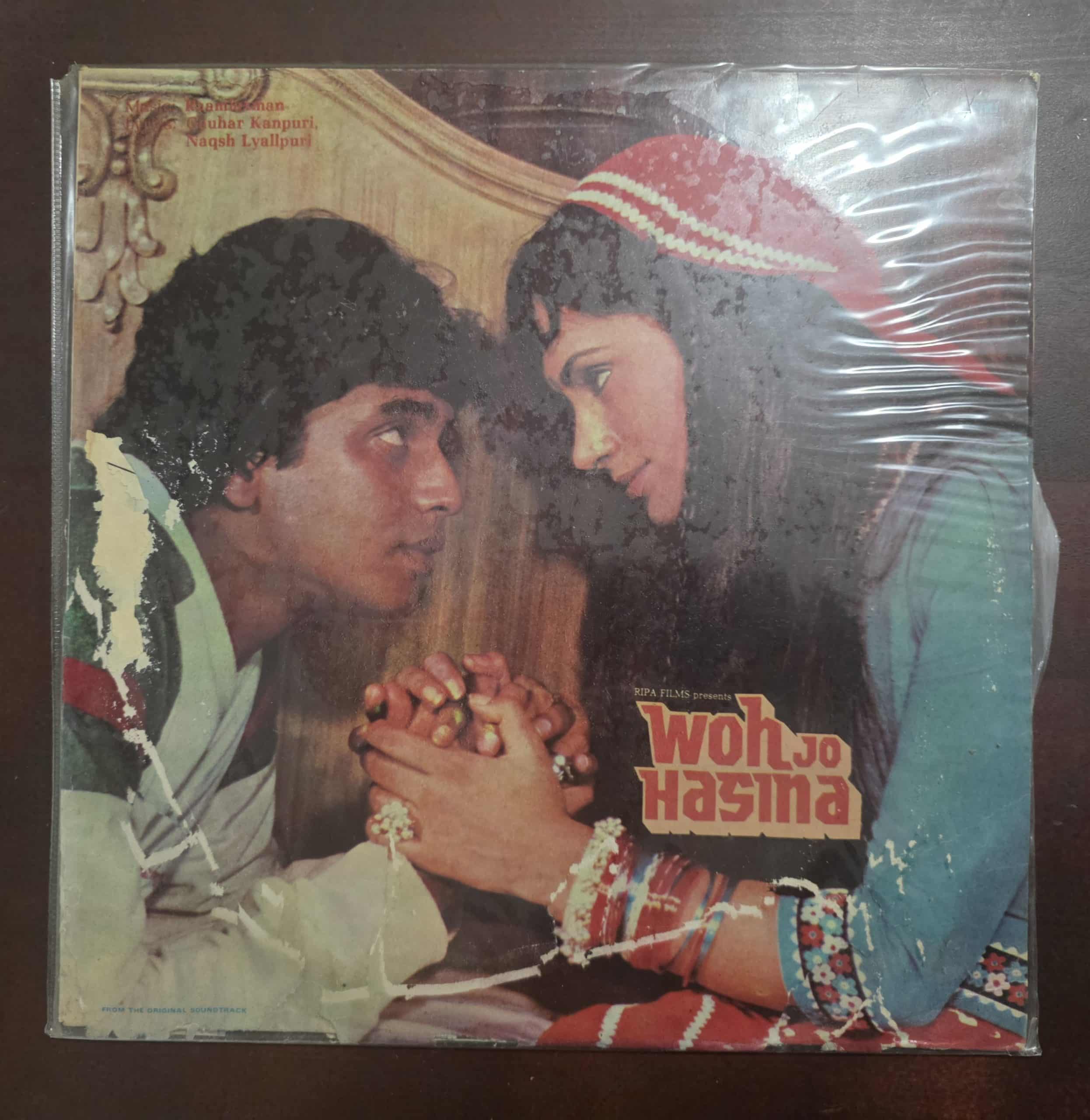 Woh Jo Hasina - Record LP Vinyl Vintage - Bollywood
